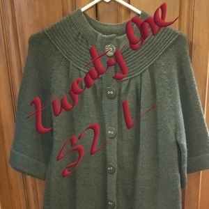 Grey Twenty One Babydoll Sweater